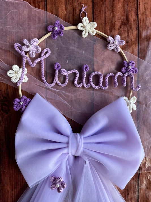 Fiocco Nascita "Miriam"