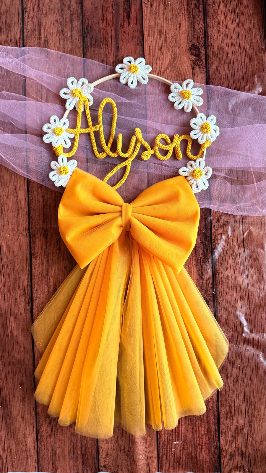 Fiocco Nascita "Alyson"