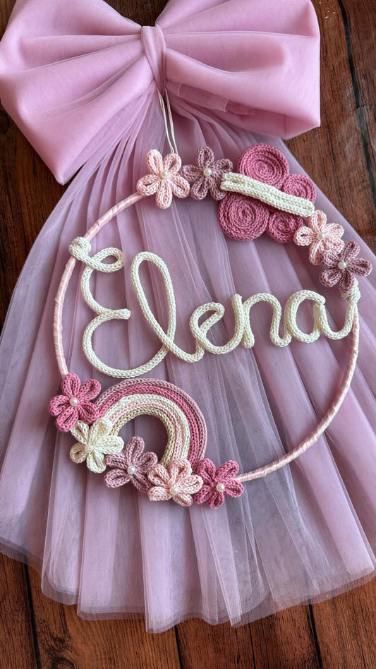 Fiocco Nascita "Elena"
