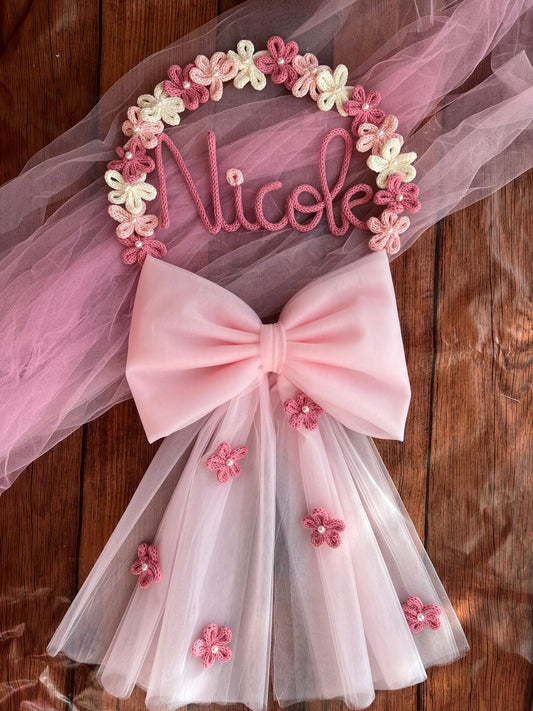 Fiocco Nascita "Nicole"