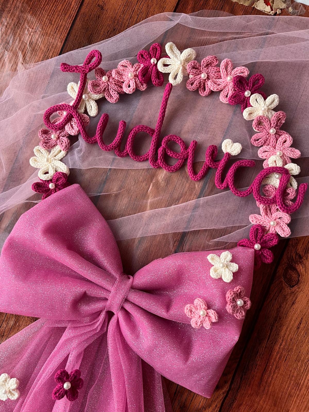 Fiocco Nascita "Ludovica"