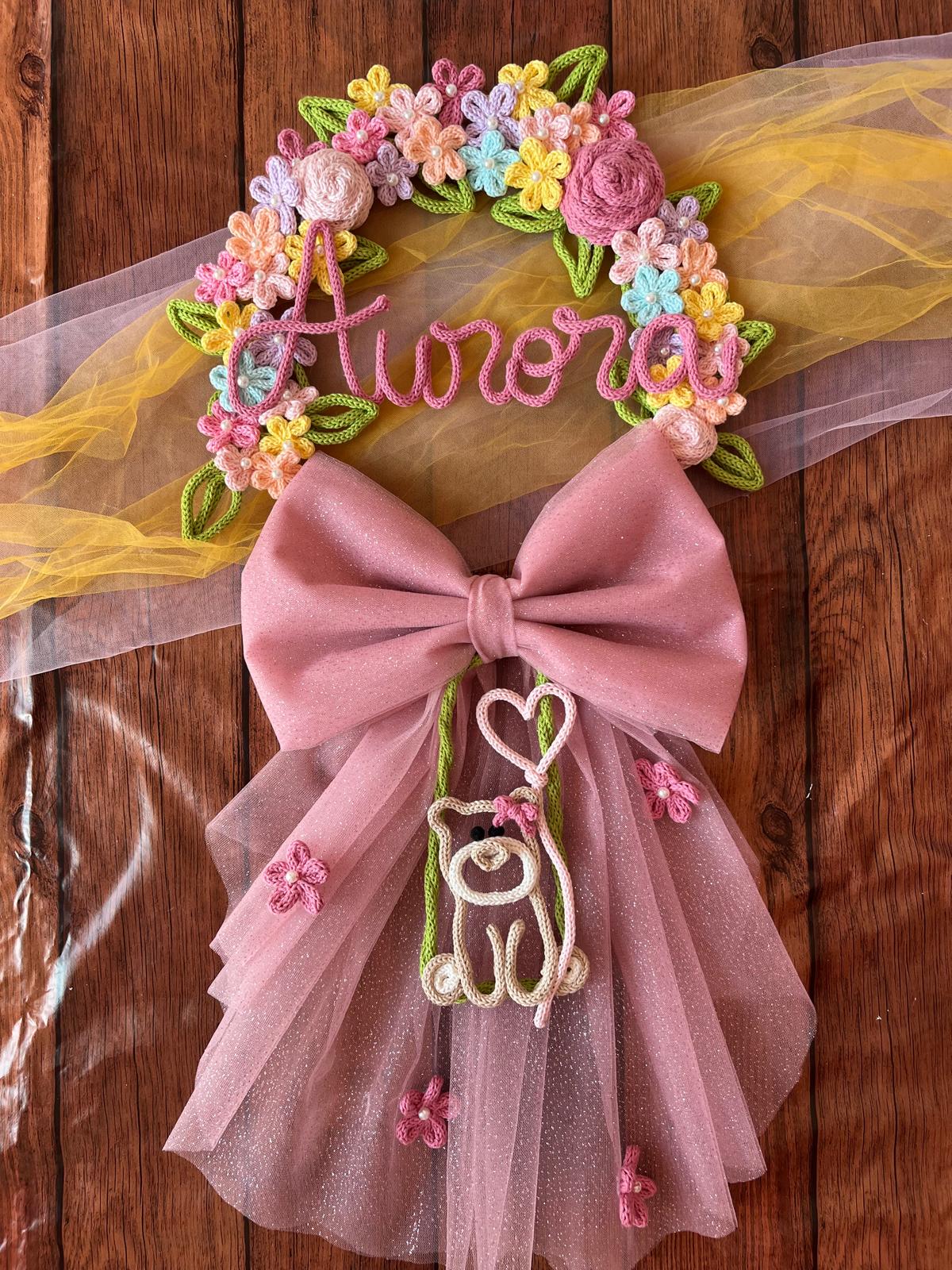 Fiocco Nascita "Aurora"