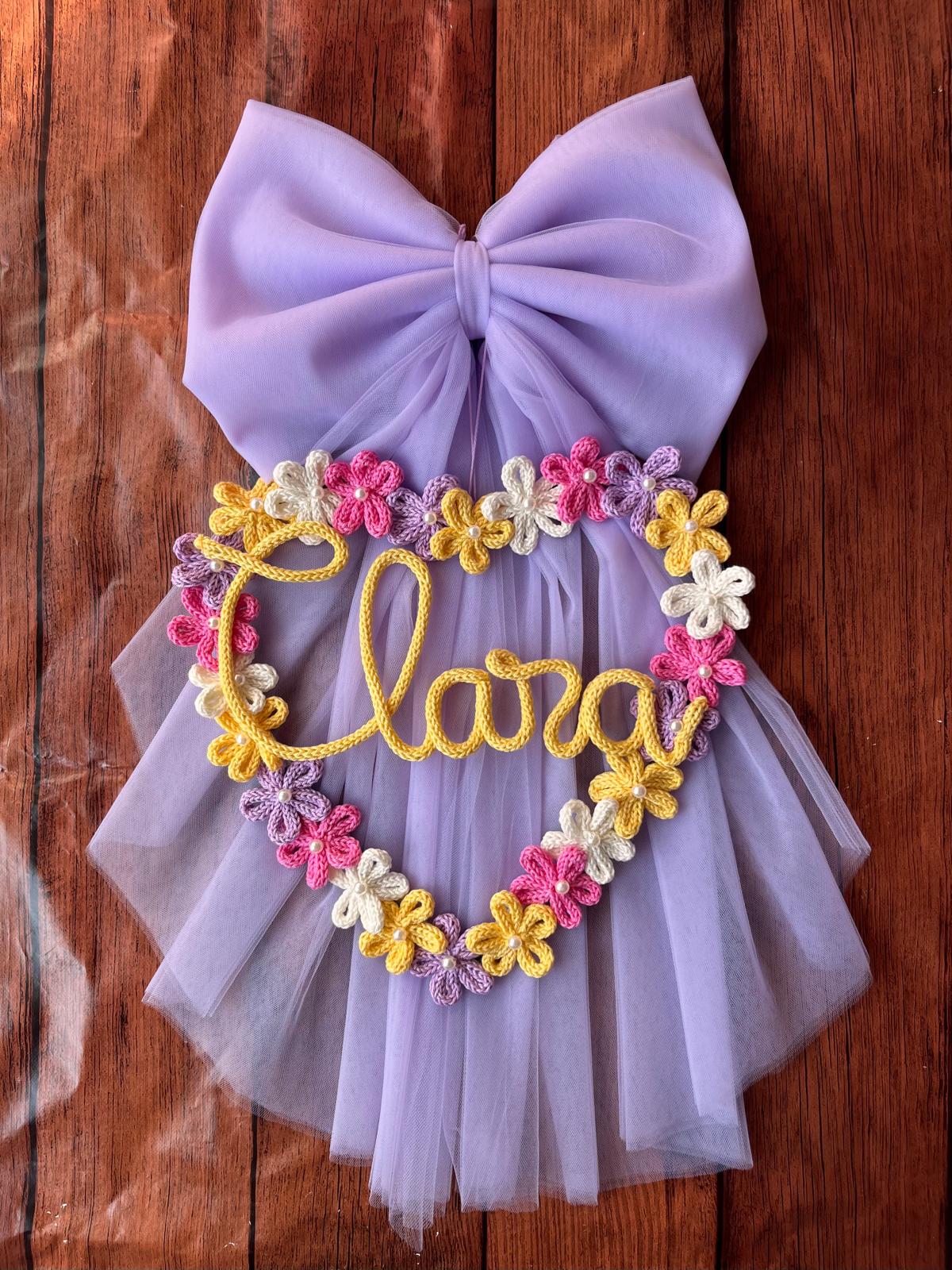 Fiocco Nascita "Clara"