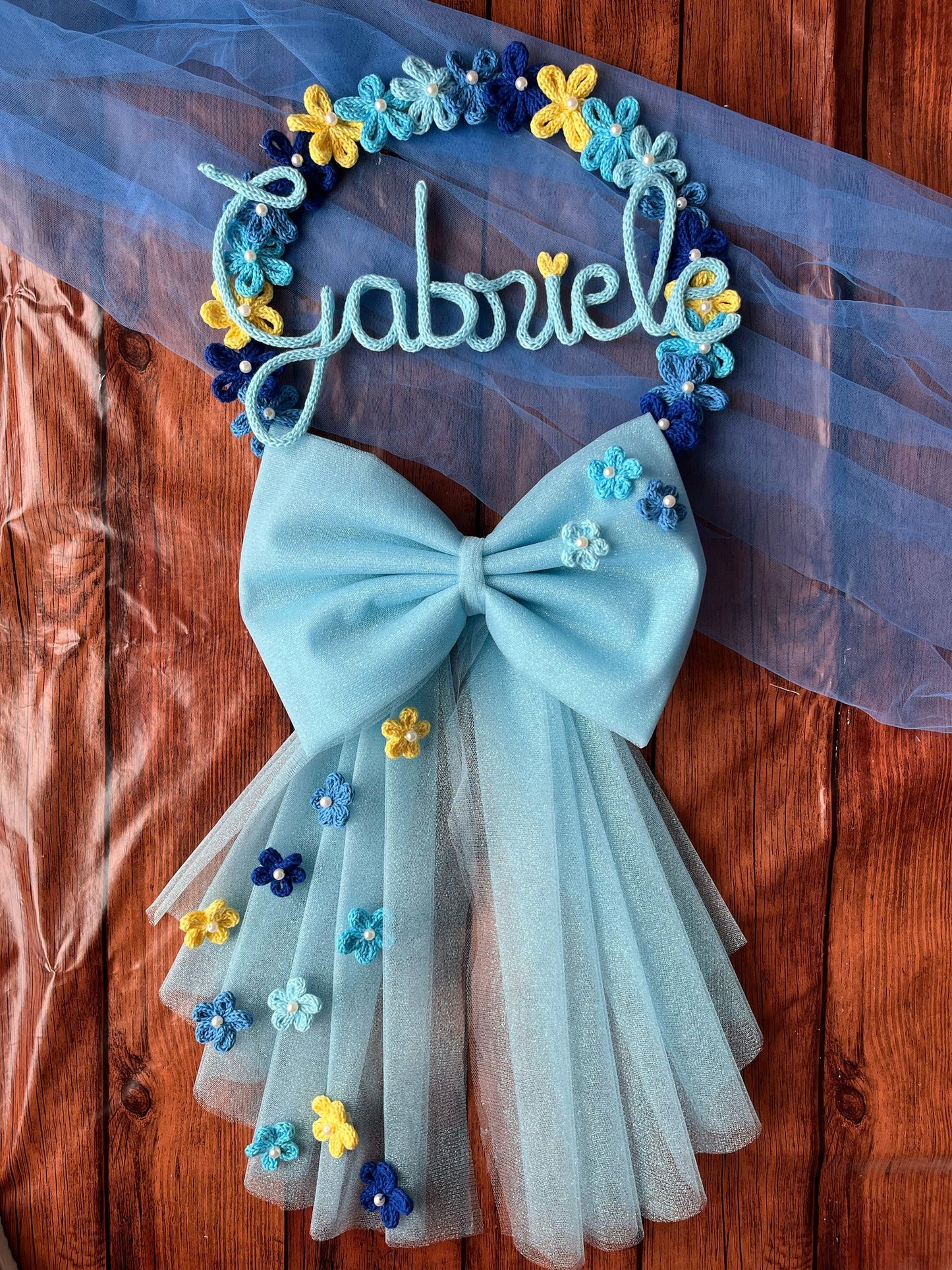 Fiocco Nascita "Gabriele"