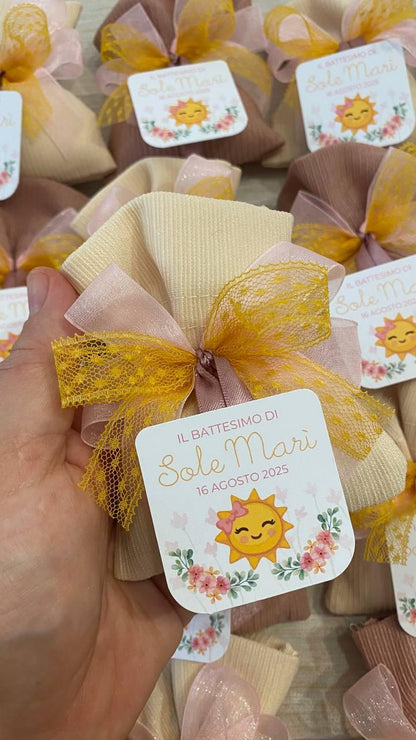 Sacchetti in stoffa con calamita