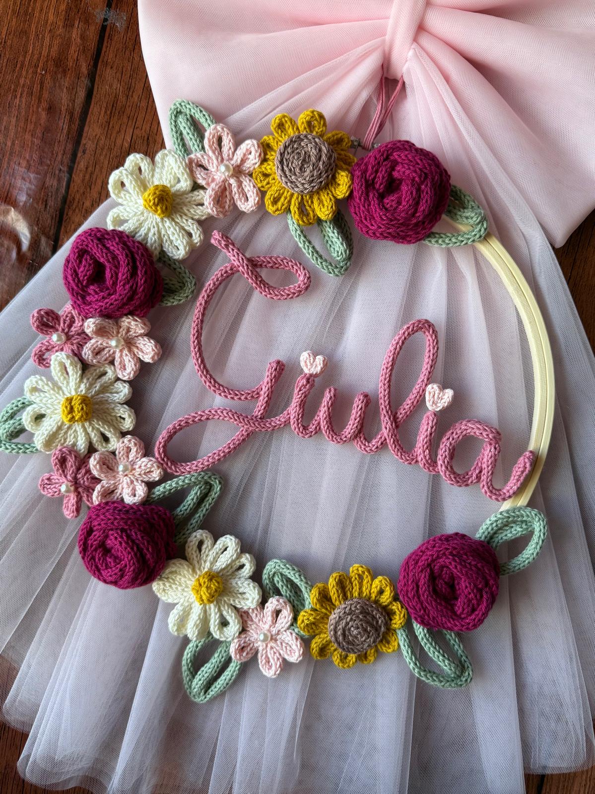 Fiocco Nascita "Giulia"