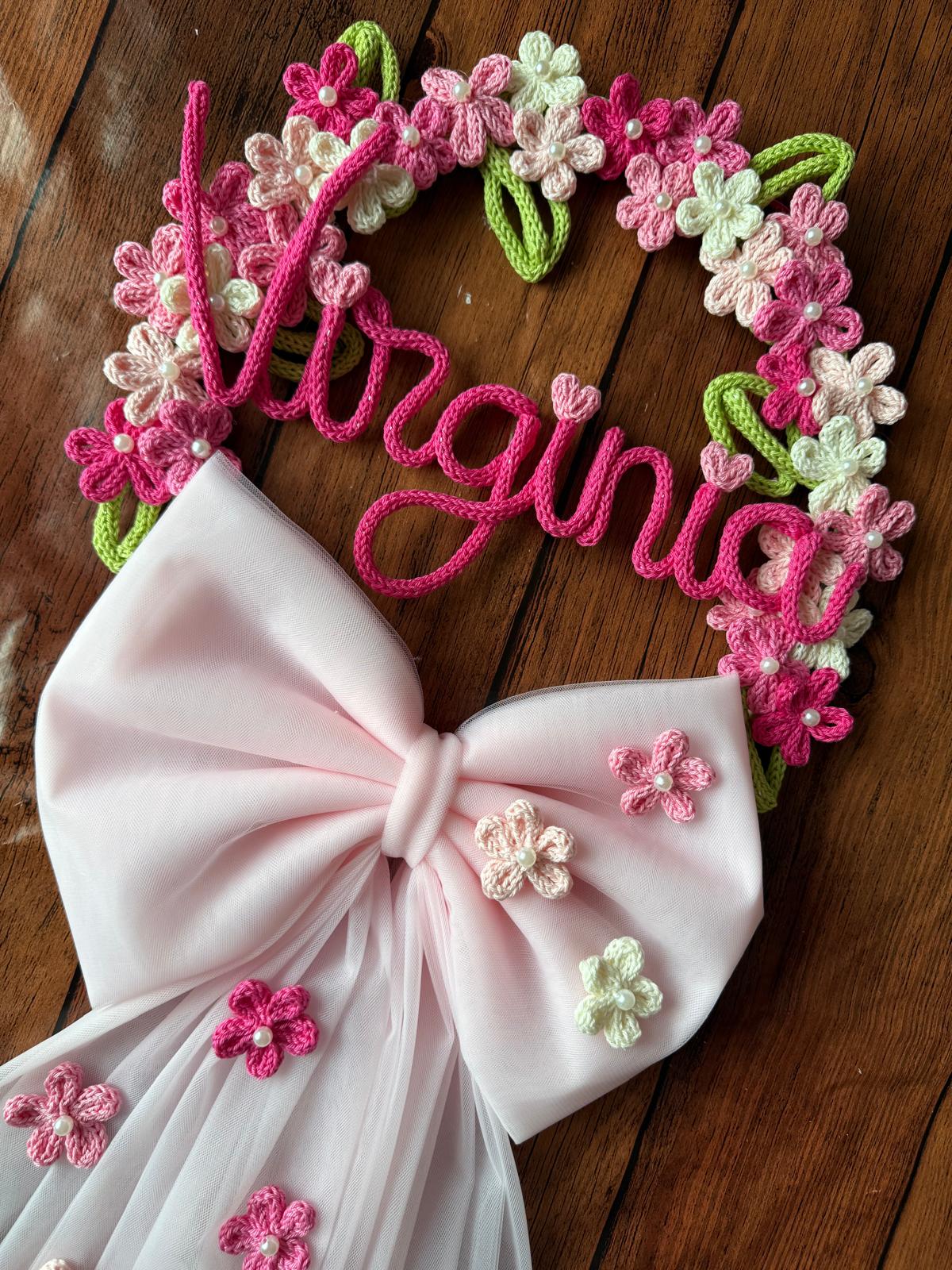Fiocco Nascita "Virginia"