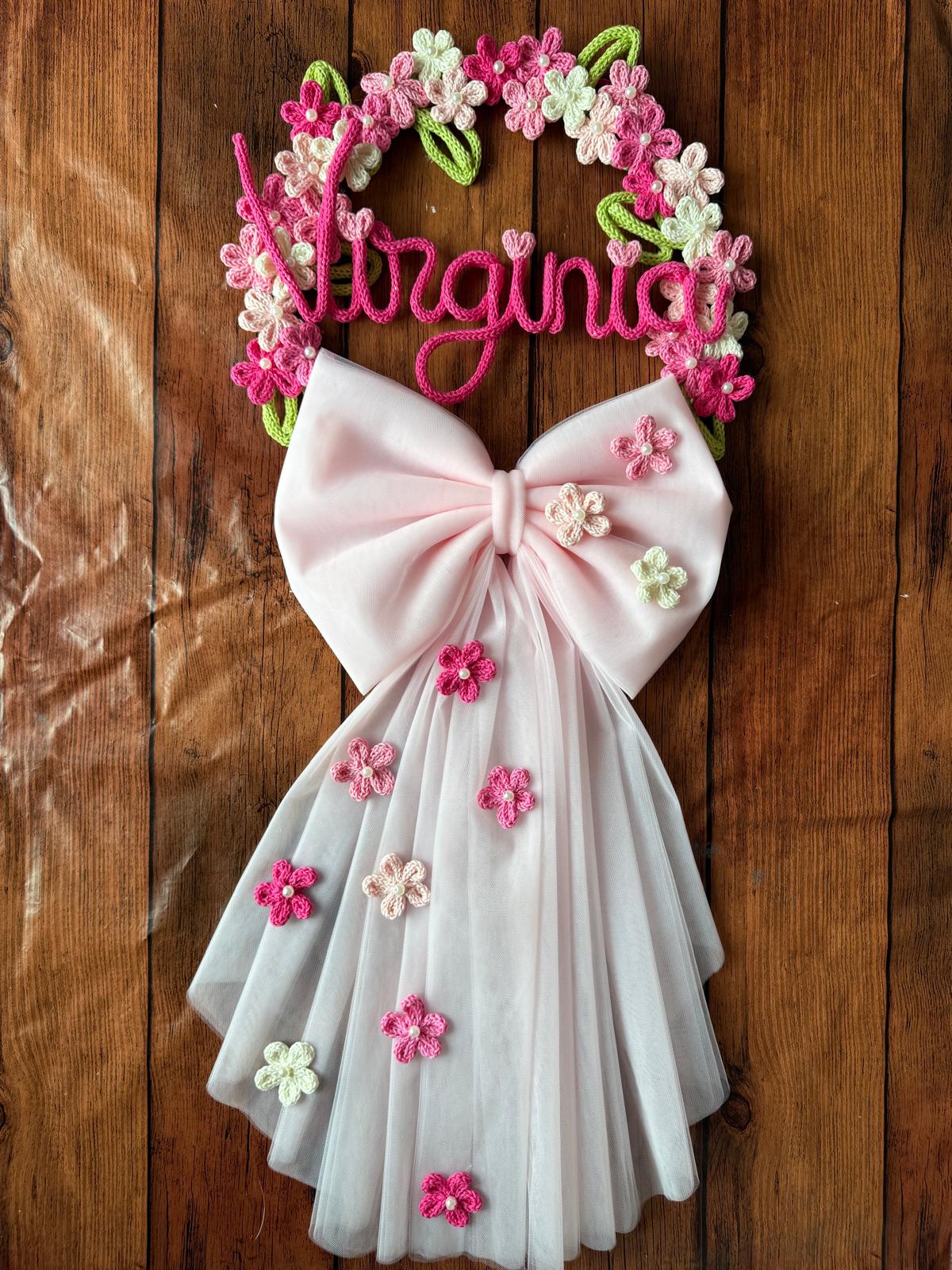 Fiocco Nascita "Virginia"