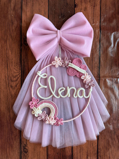 Fiocco Nascita "Elena"